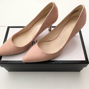 Nine West Evermoreo Blush Pink Heels